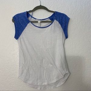 Blue and White T-Shirt